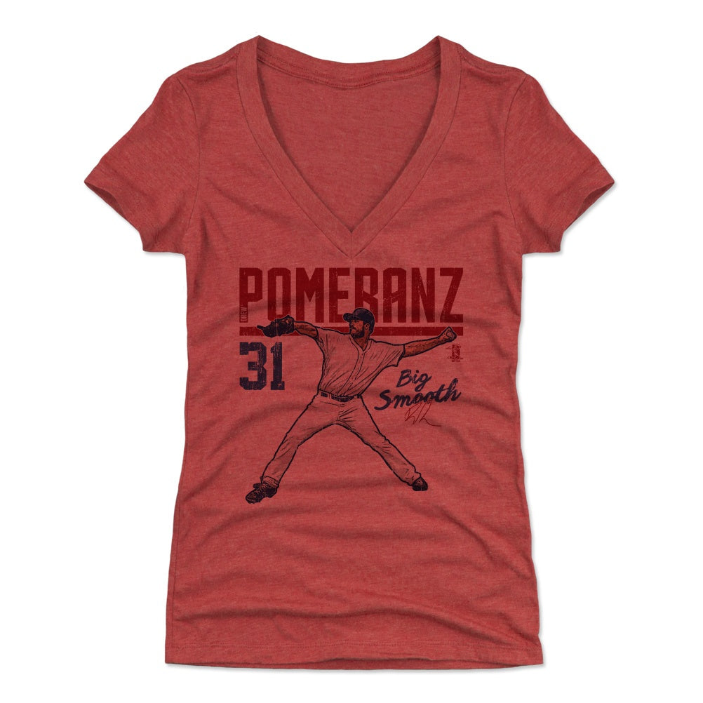 Drew Pomeranz Women&#39;s V-Neck T-Shirt | 500 LEVEL