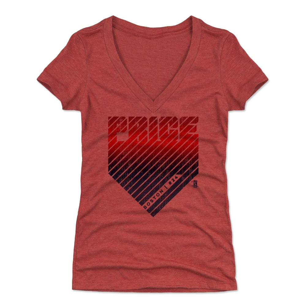 David Price Women's V-Neck T-Shirt | 500 LEVEL