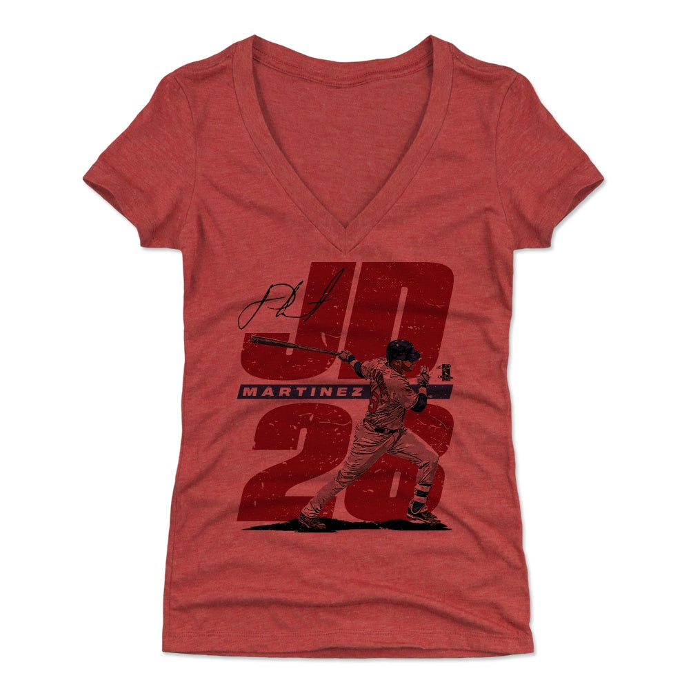 J.D. Martinez Women's V-Neck T-Shirt | 500 LEVEL