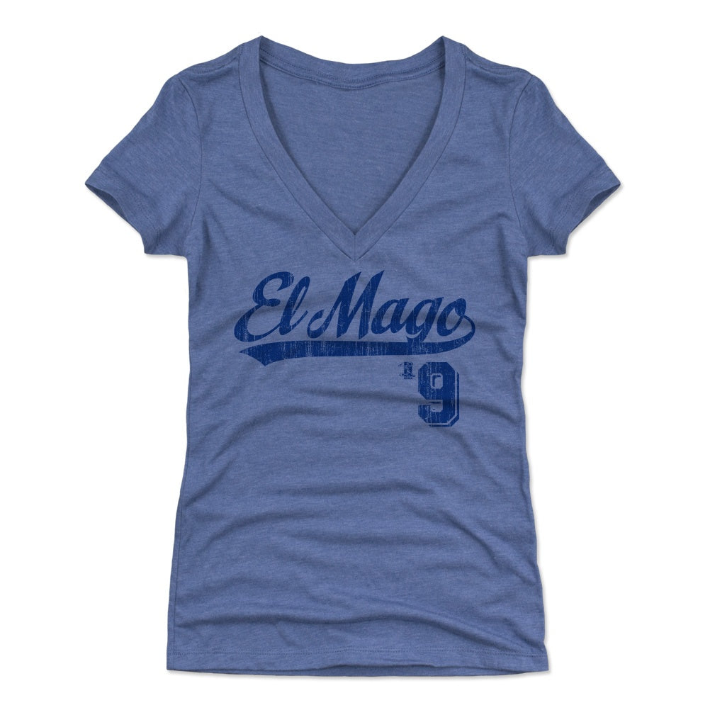 Javier Baez Women's V-Neck T-Shirt | 500 LEVEL