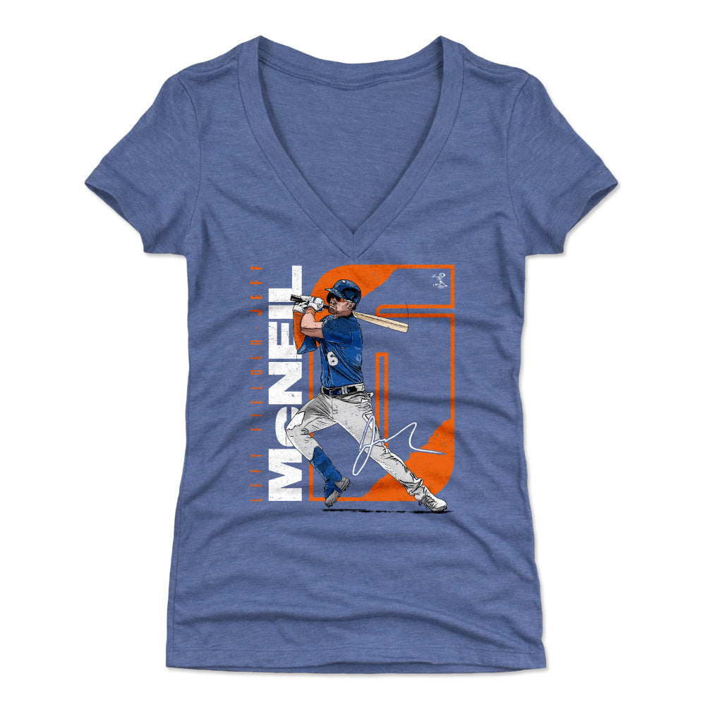 Jeff McNeil Women&#39;s V-Neck T-Shirt | 500 LEVEL