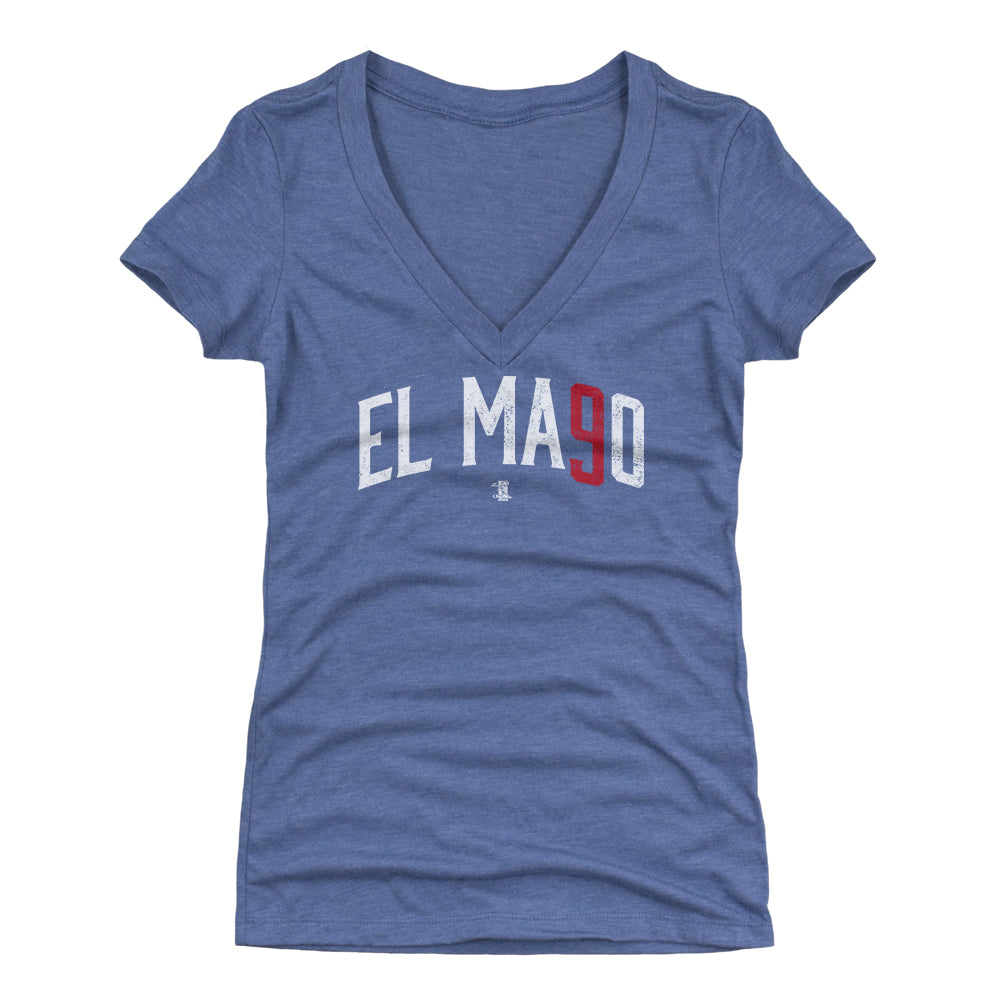 Javier Baez Women&#39;s V-Neck T-Shirt | 500 LEVEL