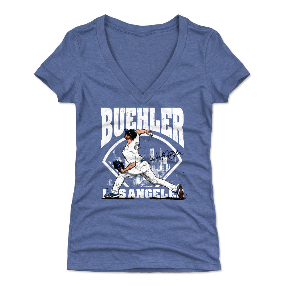 Walker Buehler Women's V-Neck T-Shirt | 500 LEVEL